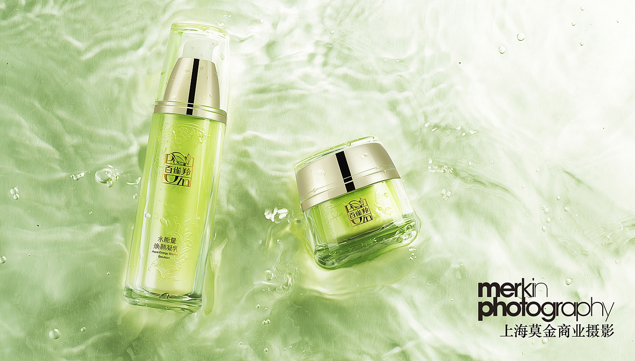 百雀羚水能量化妆品场景拍摄 摄影师竺生分享